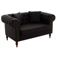 ΚΑΝΑΠΕΣ 2ΘΕΣΙΟΣ Τ. CHESTERFIELD CIELLE ΣΕ ΧΡΩΜΑ ΚΑΦΕ HM3184.03 152x85x80 εκ.