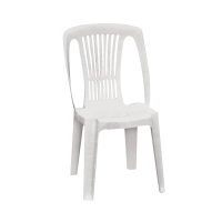 Kαρέκλα Πλαστική Στοιβαζόμενη Άσπρη
